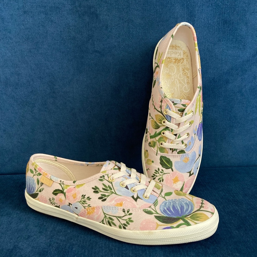 Keds Rifle Paper Co. Champion Sneaker Pink Botanical
